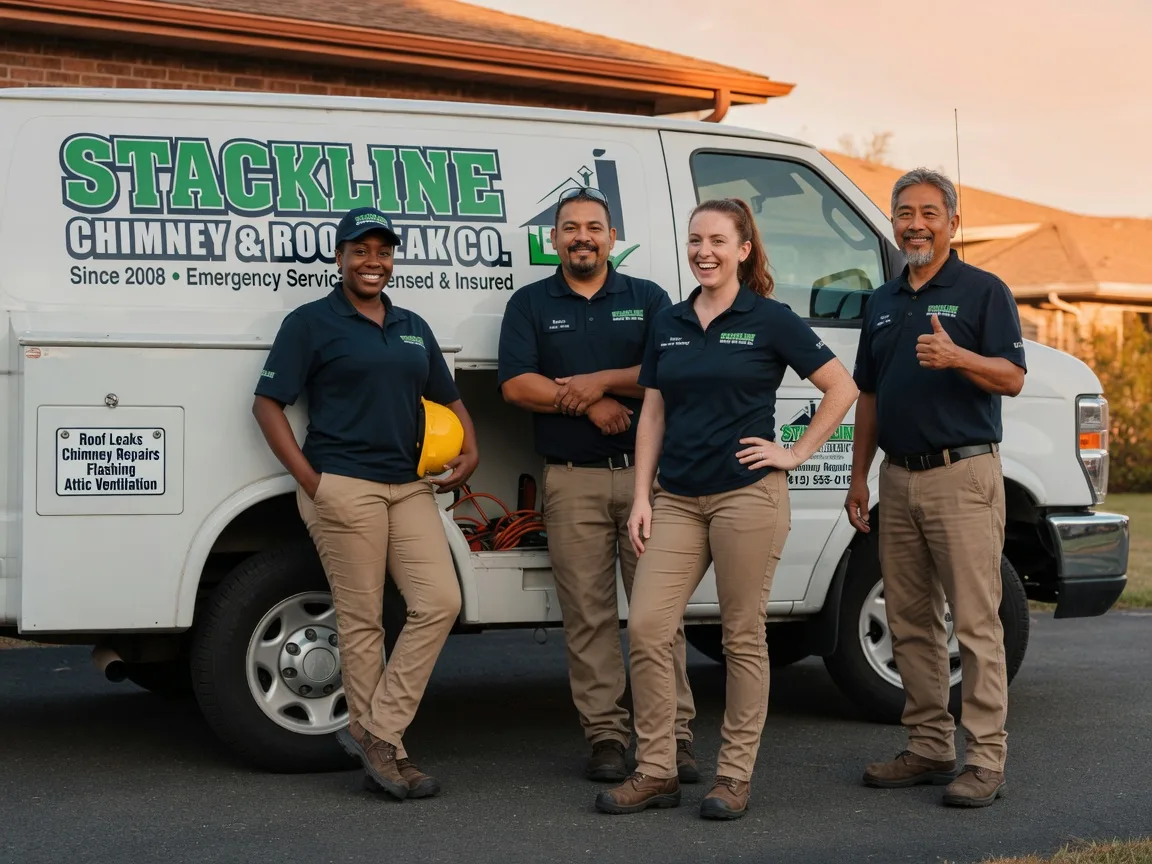 Chimney flashing repair company in Minden, NV